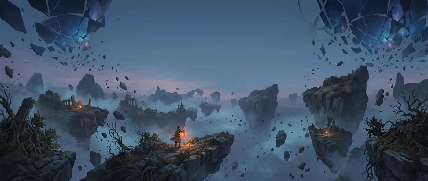 The archipelago at dusk